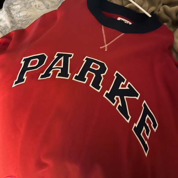 Parke Two Tone Varsity Mockneck - Picture 4 of 5